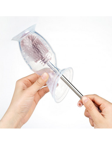 Reinigungsbürsten Set - Hellgrau