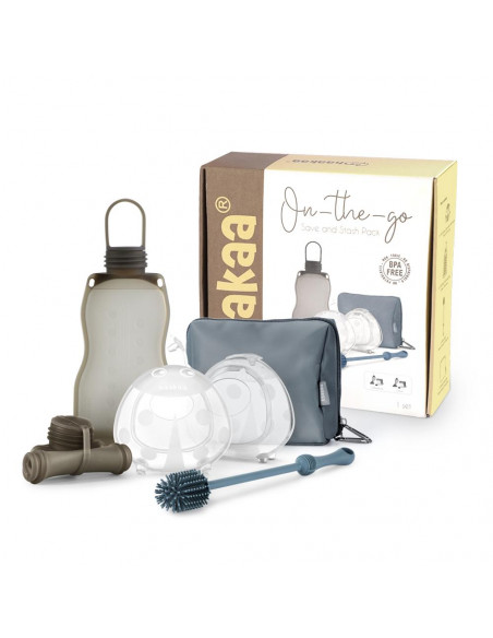 On-the-go Save and Stash Set - Bluestone