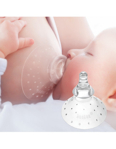 Innovative Breast Feeding Nipple Shield - Round...