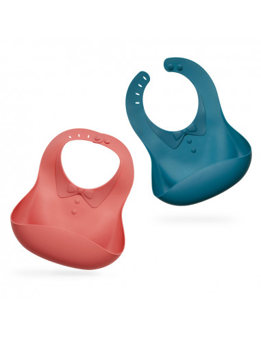 Baby Lätzchen - Rostrot