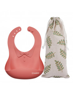 Baby Bib - Rust