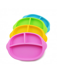 Baby Plate - Grey 2