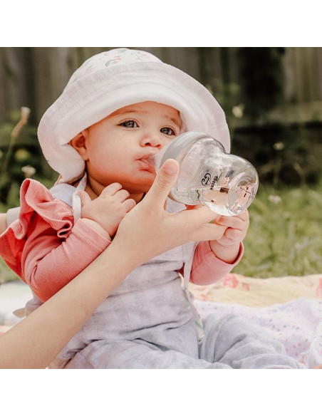 Generation 3 Trinkflasche Glas 120ml - Grau