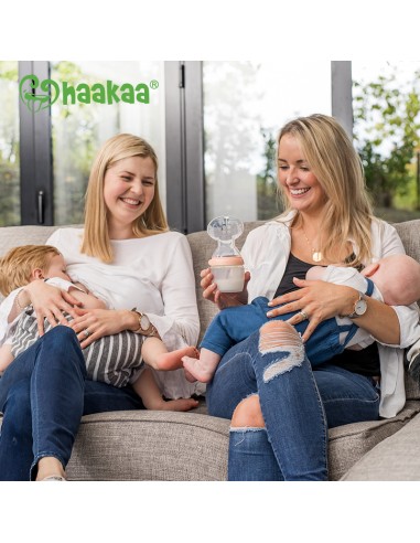 Gen.3 Silicone Breast Pump & Baby Bottle Top...