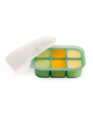 Easy-Freeze Tray - 6 Compartments - Blush Green