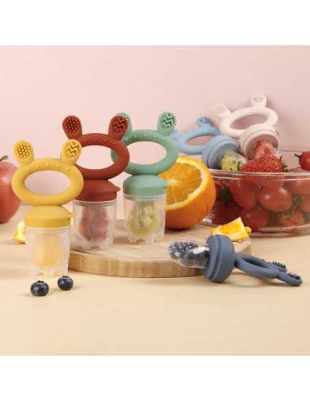 Fresh Food Feeder & Cover - Set Creme