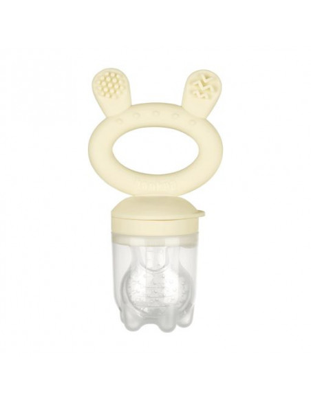 Fruchtsauger und Gefrierhülle - Set Creme