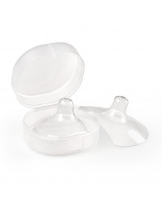 Ultra-Thin Silicone Nipple Shields-Size L