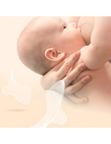 Ultra-Thin Silicone Nipple Shields-Size L