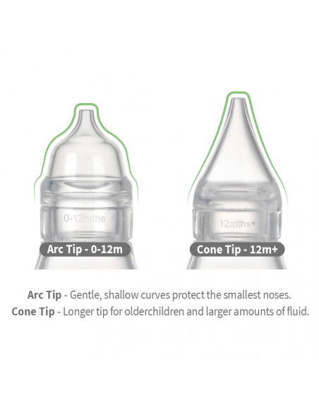 Nasensauger Easy-Squeezy - 2 Aufsätze