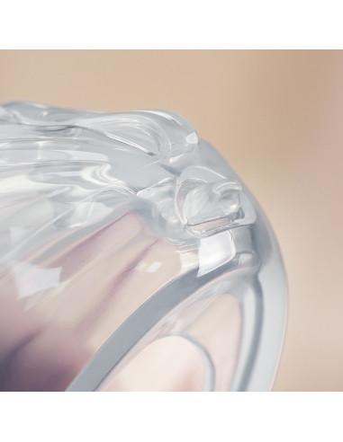 Tragbare muschelförmige Milchpumpe 75ml