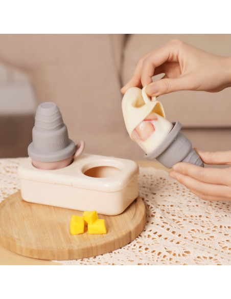 Freeze-N-Sip Ice Cream Mould Set - Marigold