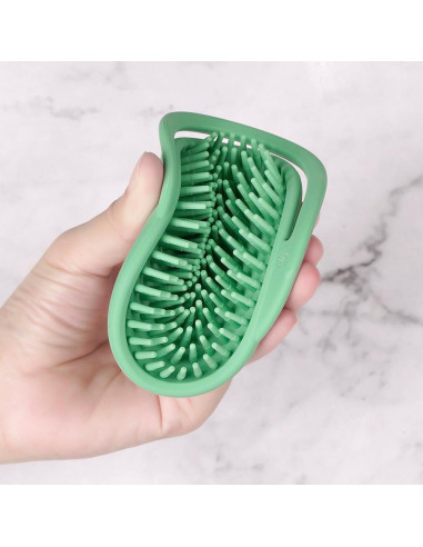 Shampoobürste - Erbsengrün