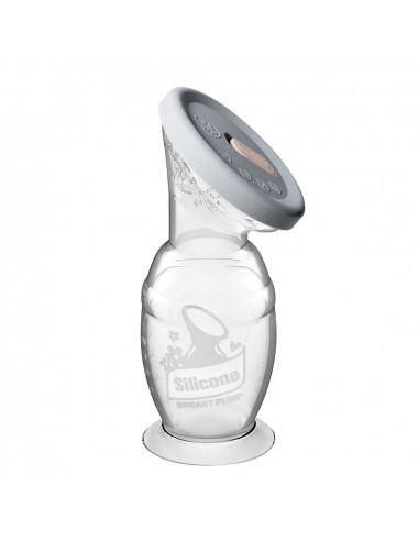 100ml Silicone Breast Pump with Suction Base &...