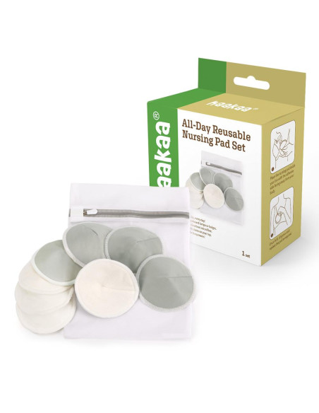 All-Day Reusable Nursing Pad Set