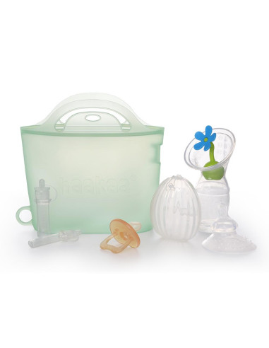 Multipurpose Steamer & Steriliser Bag - Lime - 1250ml