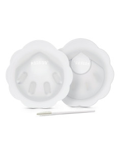 Blütenförmiger Milchauffänger 2er Set