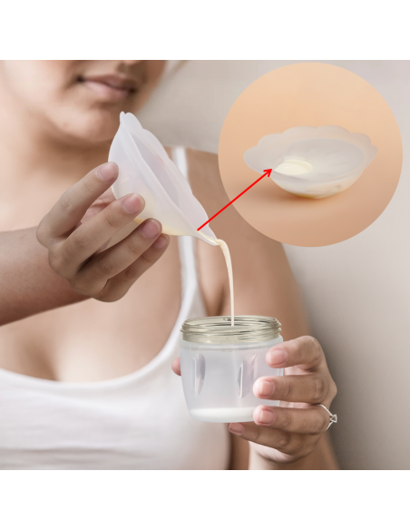 Petal Soft Silicone Milk Collector