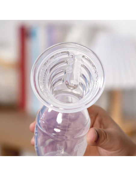 Gen.2+ Silicone Manual Breast Pump + SpillGUARD Insert - 100ml