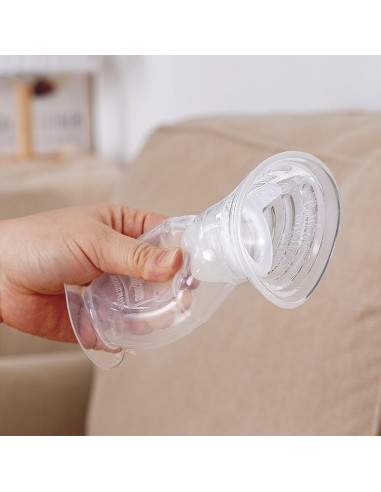Gen.2+ Silicone Manual Breast Pump + SpillGUARD Insert - 100ml