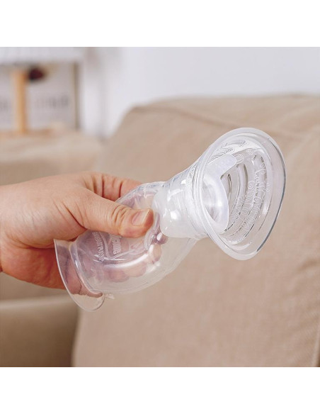 Gen.2+ Silicone Manual Breast Pump + SpillGUARD Insert - 100ml