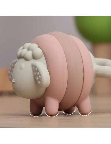 Twisty Tilly Beißring Schaf – Rosa