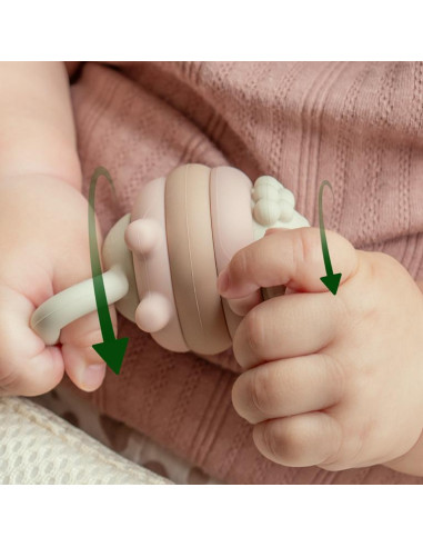 Twisty Tilly Beißring Schaf – Rosa